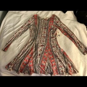 Long sleeve but lightweight summer dress